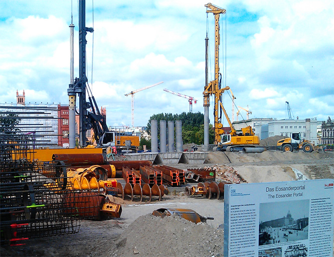 Baustelle Schlossplatz
