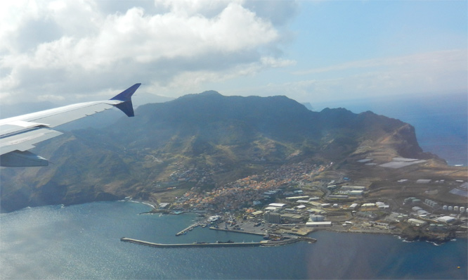 Ankunft in Madeira