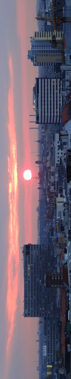 Sunset 12. November 2012, 16:10 h