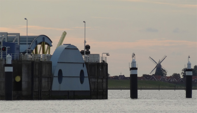 Sperrwerk an der Ems