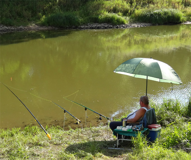 Am Sonntag will mein Süsser mir mir Angeln geh'n ...
