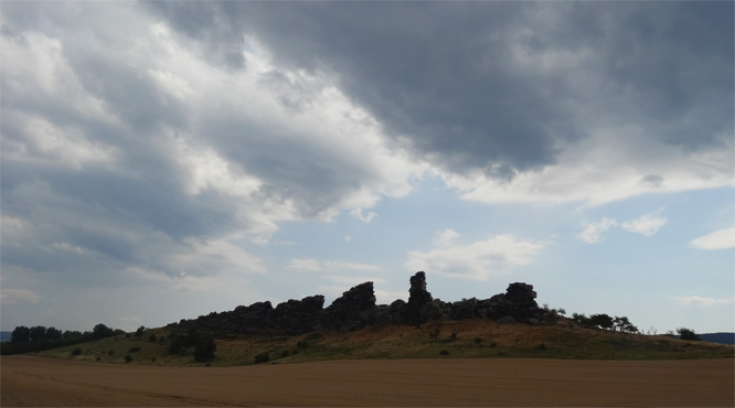 Die Teufelsmauer bei Thale