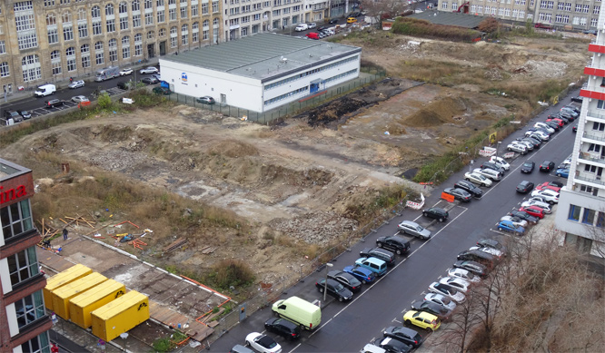 Baustelle Krausenstrasse