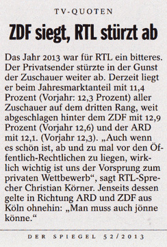 TV-Quoten 2013