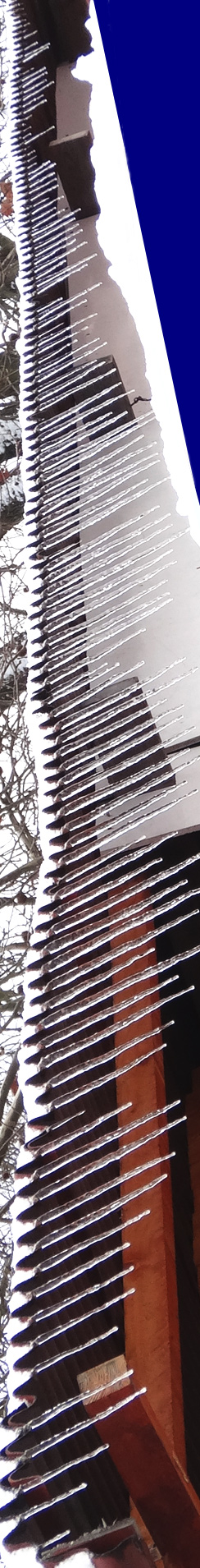 Eiszapfen S-Bahnhof Spindlersfeld