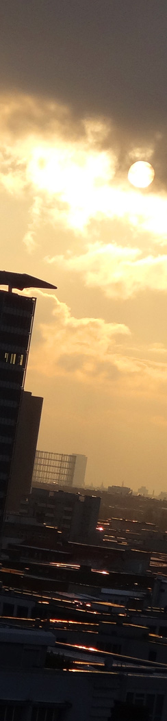 Sunset am 13. Januar 2013, 15:15 h 