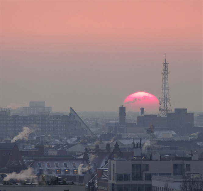 Sunset 25. Januar 2013, 16:38 h 