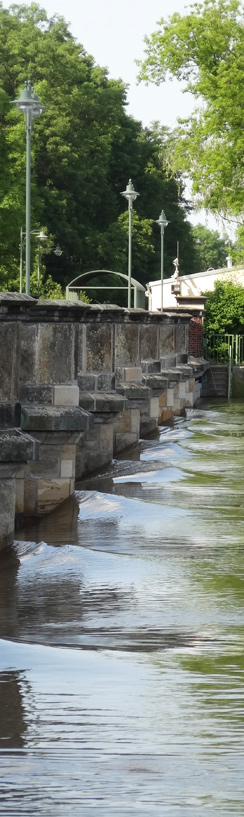 Hochwasser Elbe Pretziener Wehr