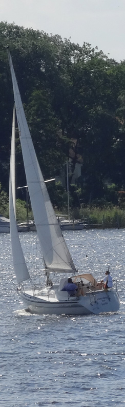 Segelschiff auf dem Tegeler See