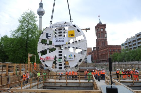 Tunnelbohrmaschine Schneidrad Bärlinde