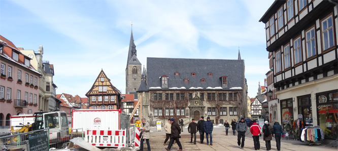 Quedlinburg am 23. März 2013