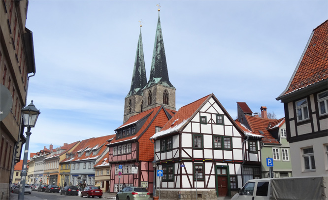 Quedlinburg am 23. März 2013
