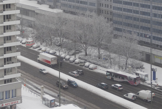 Schon wieder Schnee: 19. März 2013