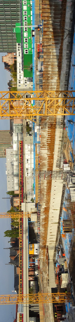 Baustelle Hauptbahnhof, 19. Oktober 2013