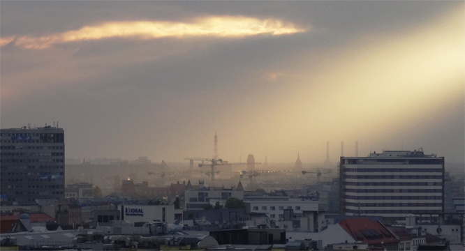 Herbstlicher Sonnenstrahl