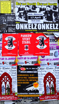 Plakat in Pankow