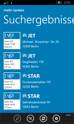 Benzinpreis am 18.08.2014