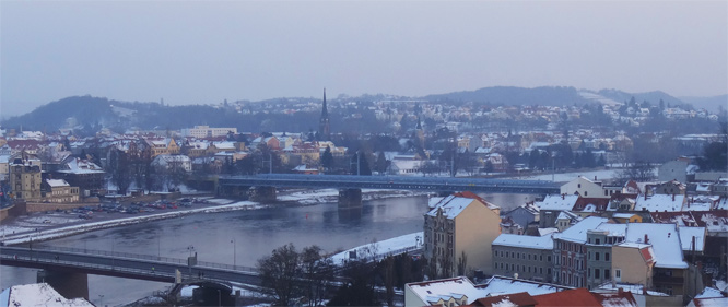 Meissen und die Elbe