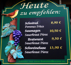 Preise in Rüdesheim