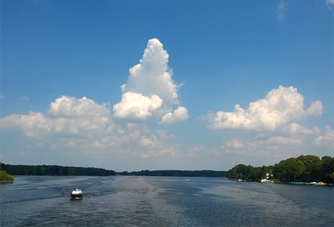 Auf der Oberhavel - Fotografiert mit Lumia 925