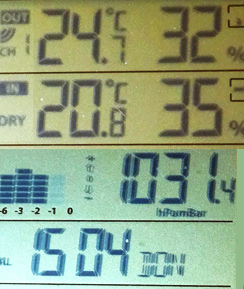 Sommerliche Temperaturen auf dem Balkon