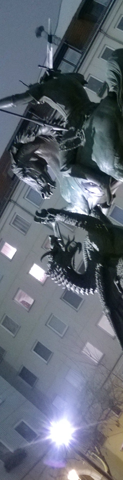 Drachentöter im Nikolaiviertel