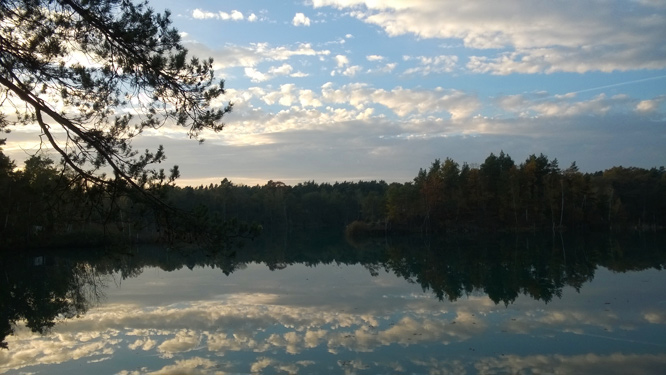 Steinbruchsee bei Pretzien