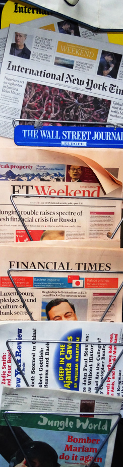 Zeitungen am 09. November 2014