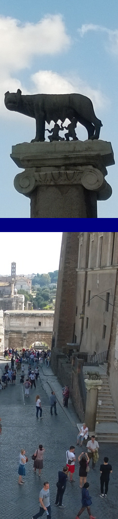 Romulus und Remus auf dem Capitol