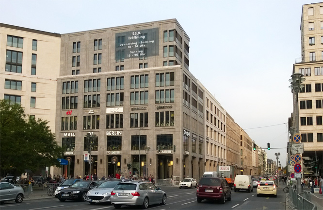 Mall of Berlin eröffnet