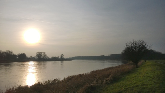 Elbe bei Dornburg