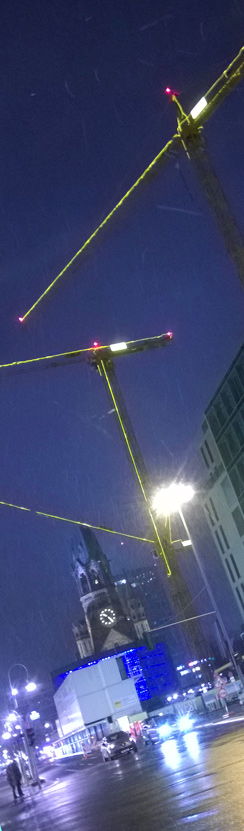 Kantstrasse mit Gedächtniskirche 