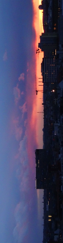 Sunset am 08. Februar 2016