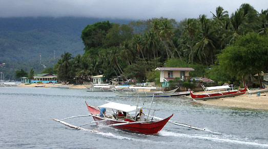 Puerto Galera, Hafeneinfahrt