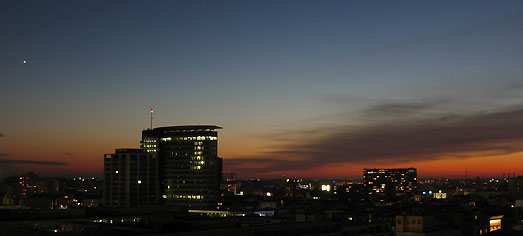 Venus nach Sonnenuntergang