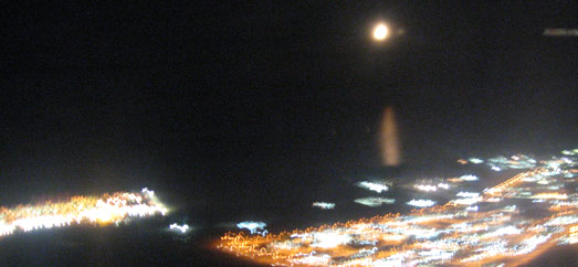 Landung in Doha mit Moon