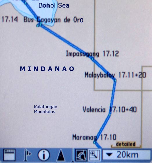 GPS Map Mindanao