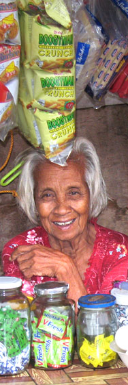 Marktfrau in Davao