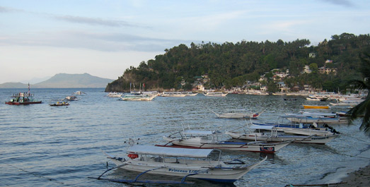 View from the House at Sabang Beach