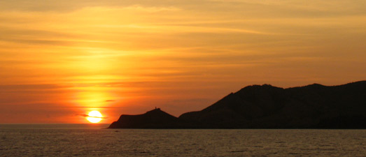 Sunset Mindoro Island