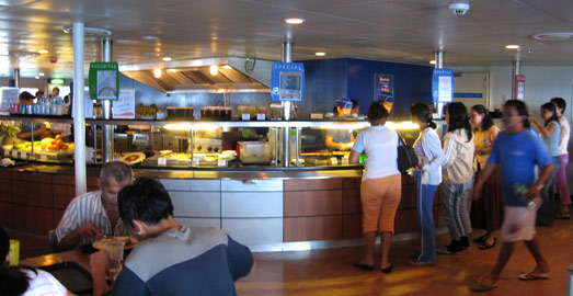 Bordrestaurant Super Ferry