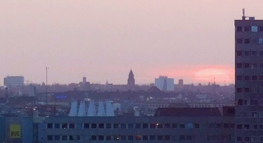 short before sunset 31.12.2006 - 231°