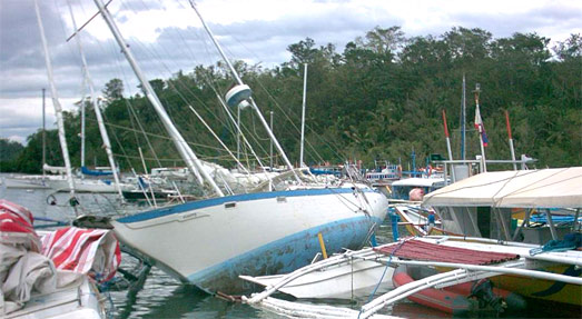 Typhoon Durian, Puerto Galera