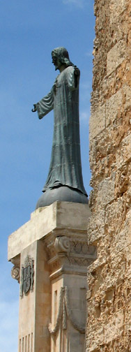 Statue auf dem El Toro, Menorca