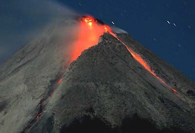 Merapi, volcano