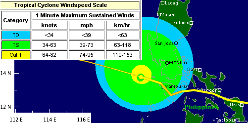 Typhoon Chanchu, 13.05.2006