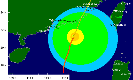 Typhoon Chanchu, 17052006