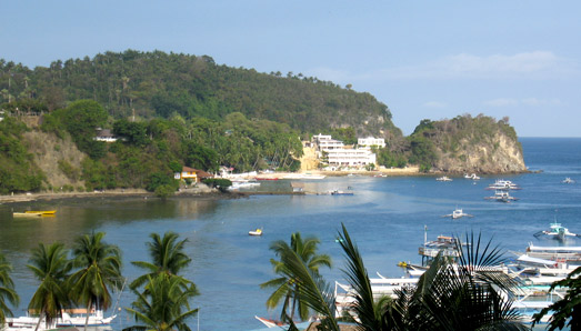 Sabang, Blick nach Nordwest