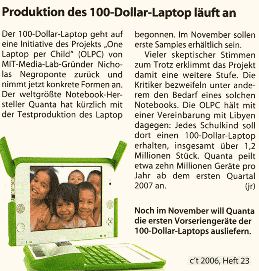 One Laptop per Child