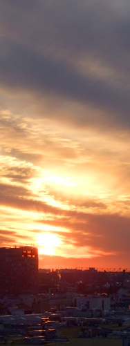 Sunset Berlin, 23.01.007, 16:23